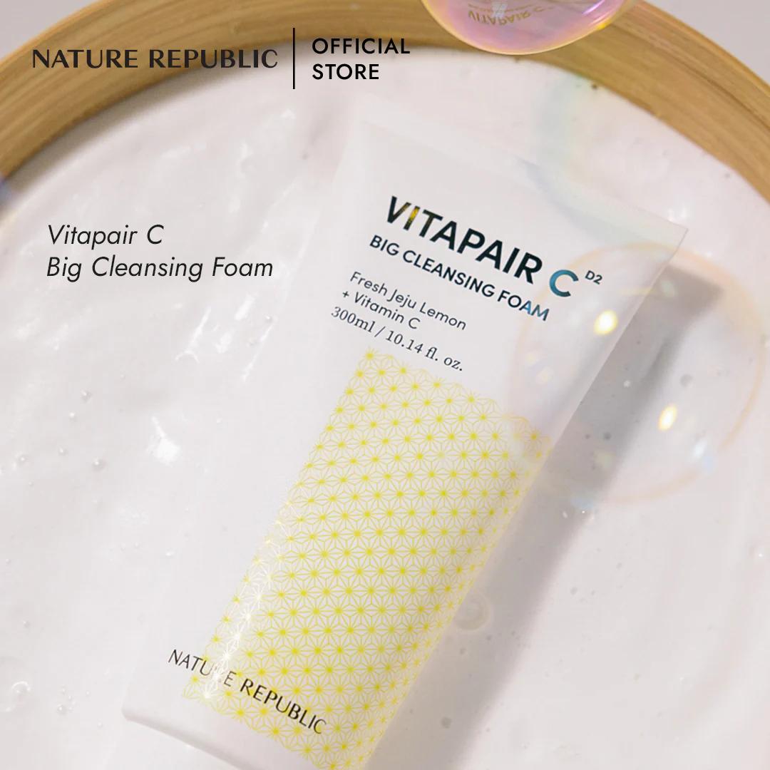 Nature Republic Mousse Nettoyante Vitapair C Grand Format 300 ml view 3