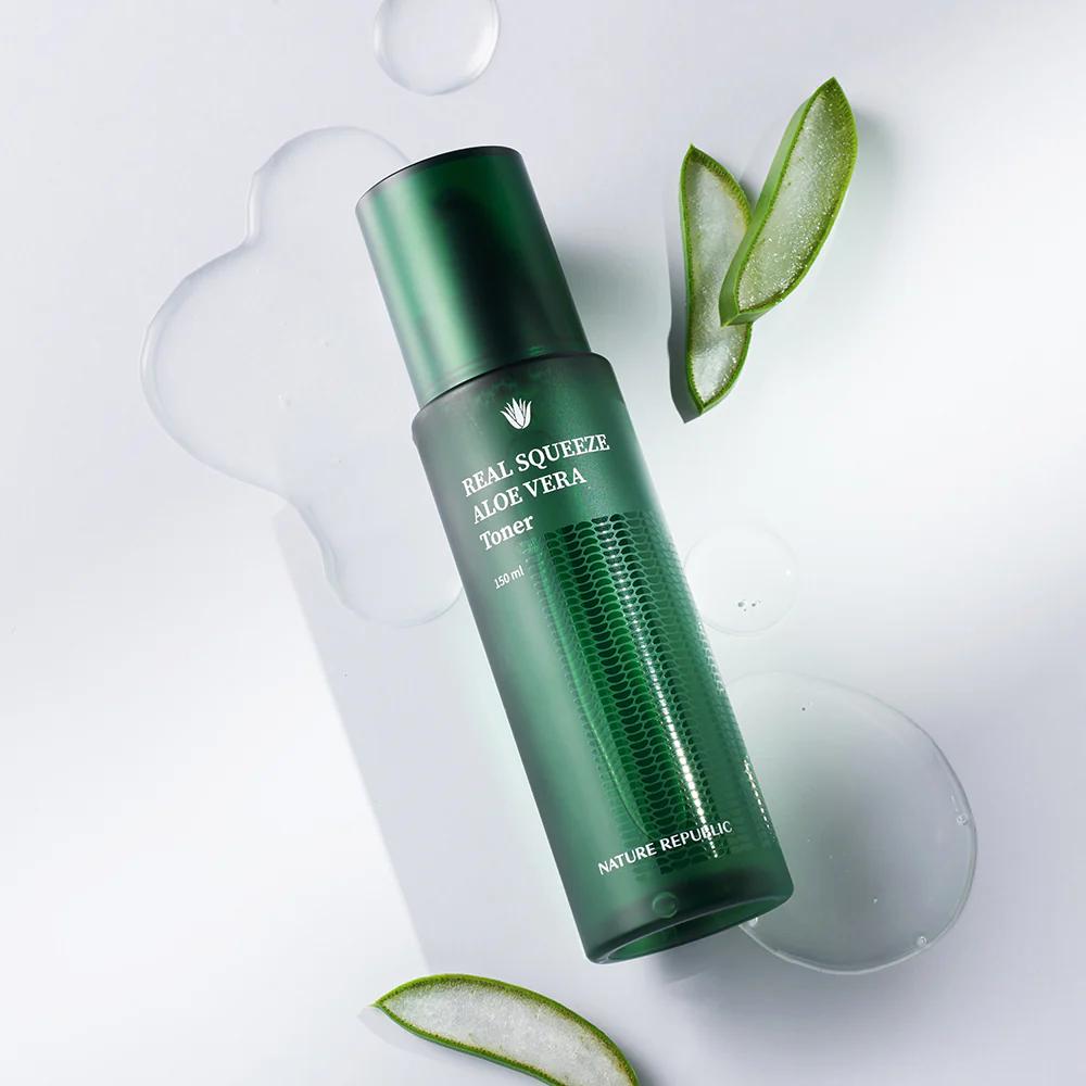 Nature Republic Real Squeeze Lotion Tonique à l'Aloe Vera 150 ml view 2